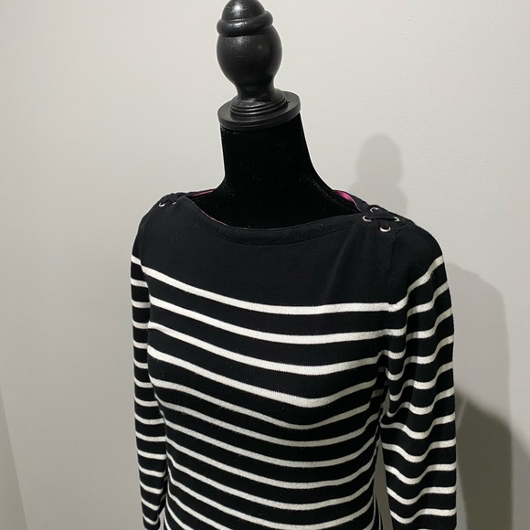 Lauren Ralph Lauren dress, size S/P, black/white - Picture 3 of 5